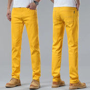 Men's Comfort Fit Denim Jeans - Classic Five-Color Collection
